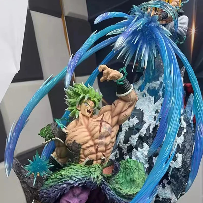 20cm Anime Dragon Ball Figurine GK Broly VS Gogeta Action Figures Broli PVC Model Collection Periphery Toys Decoration Gifts 20cm Anime Dragon Ball Figurine GK Broly VS Gogeta Action Figures Broli PVC Model Collection Periphery Toys Decoration Gifts